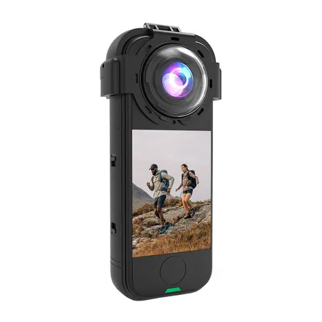 Lens protective case with tempered glass Puluz for Insta360 X4 Air